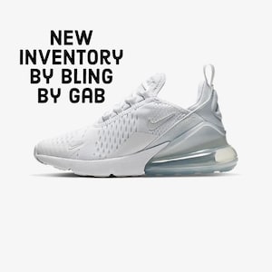 nike air max 270 in all white