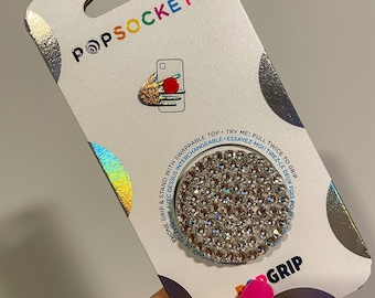 Crystal PopGrip PopSockets Authentic PhoneStand