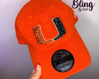University of Miami Crystal Gameday Hat
