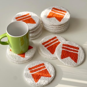 Sottotazza con logo Substack: regalo per scrittori, decorazione per la scrivania per chi crea newsletter.