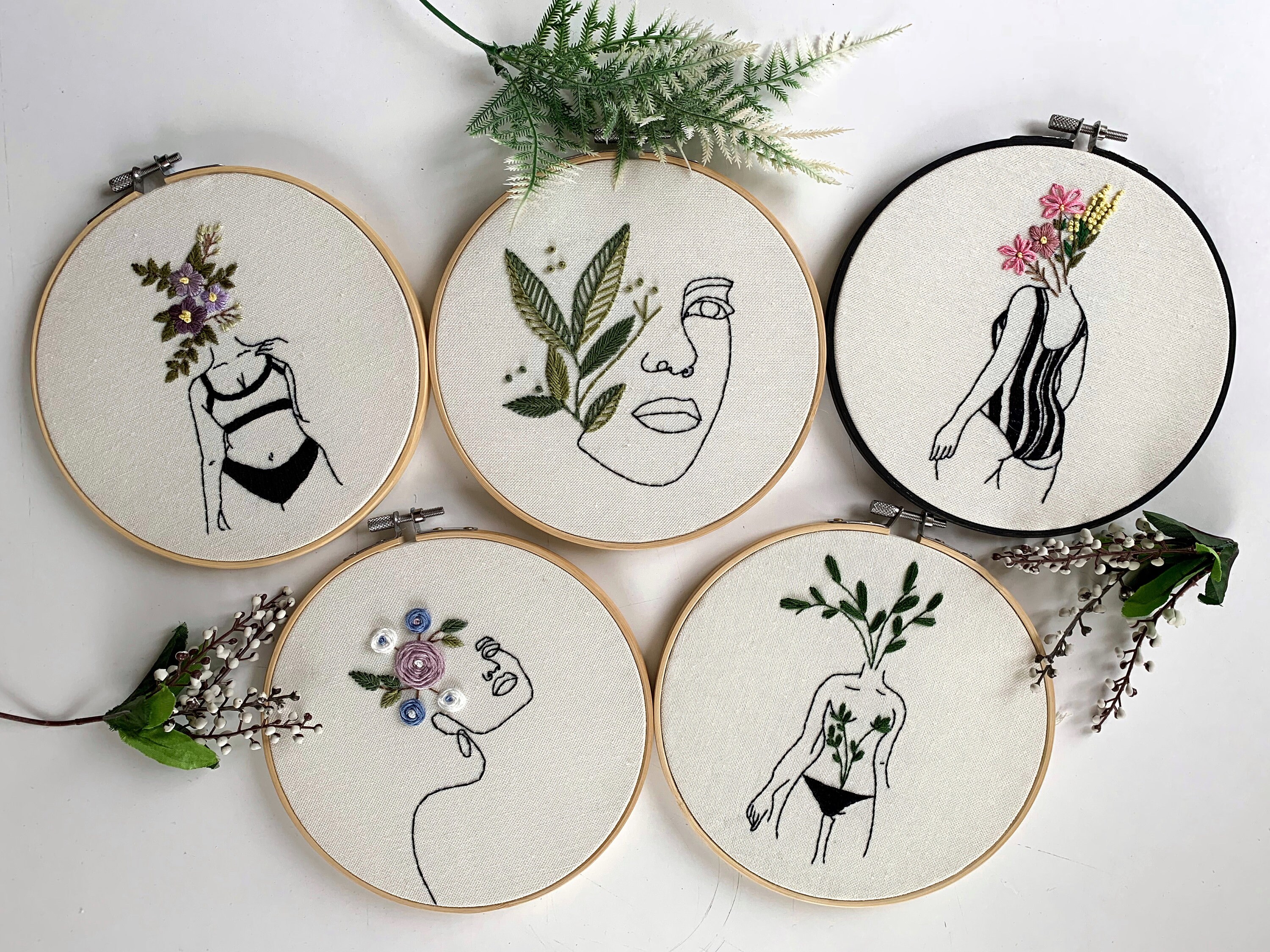 Kit de broderie féministe kit de