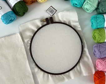 Munkstyg, Punch Needle-broderityg, 1 meter
