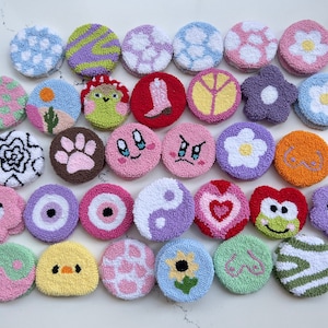 Set of 2 Car Coaster, Pink Car Accessories, Y2K Coaster for Car, Pink Car Accessories for Women, New Car Gift, Gift for New Car