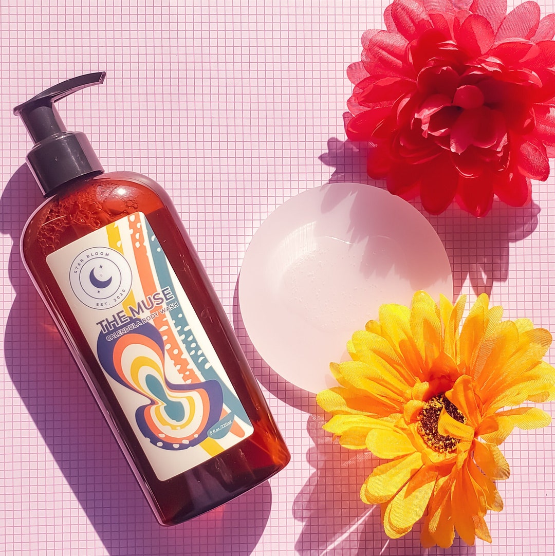 The Muse Natural Body Wash Body Wash Natural Soap Soap Etsy