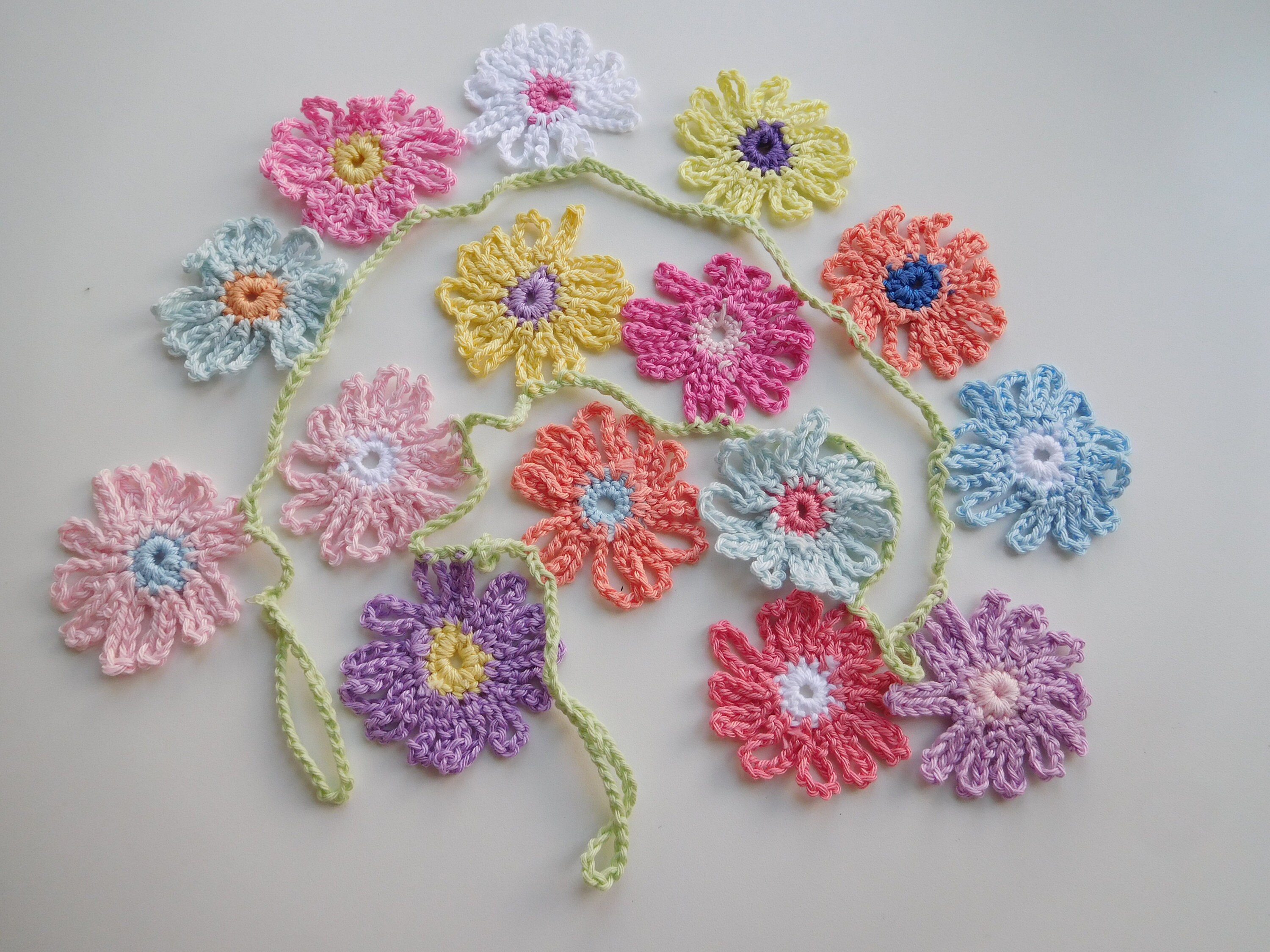Pretty Crochet Garland