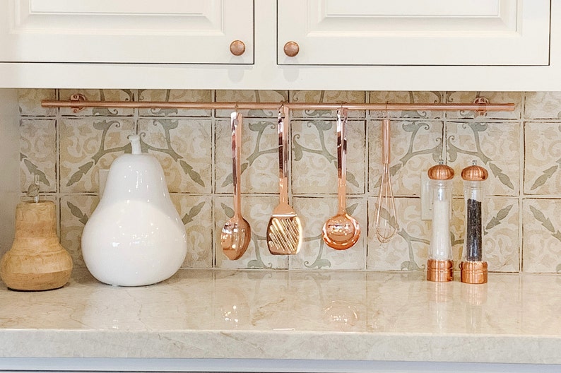 Copper Pot Rack Copper Pot Hanger Vintage Pot Rack Copper Etsy