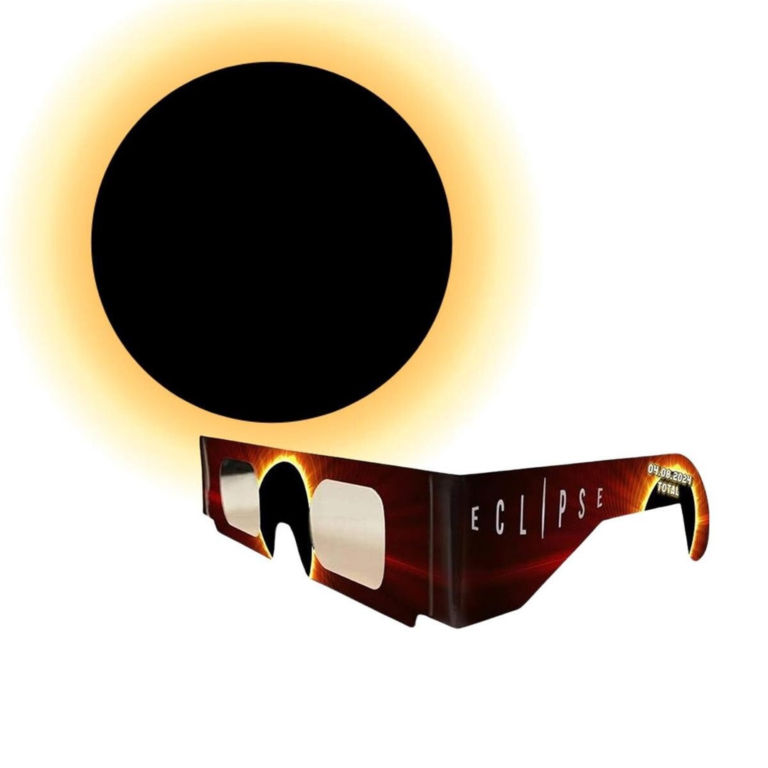 Solar Eclipse Glasses 5 Pack CE and ISO Certified Safety Shades 2025