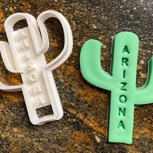 Customizable Cactus Cookie Cutter