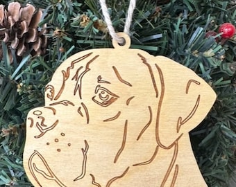 Cane Corso | Bust | Wood | Personalized
