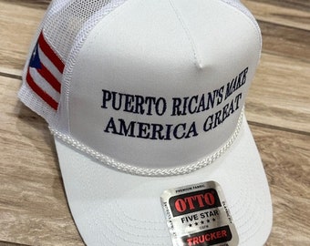 Revised MEGA - Puerto Rican’s Make America Great Cap