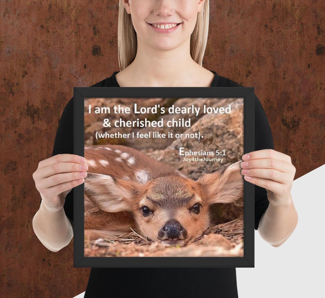 Ephesians Bible Framed Art Ephesians Bible Verse Framed Art Etsy