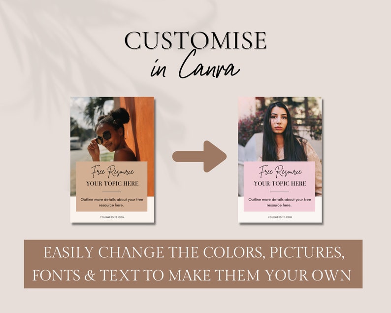 Pinterest Templates Canva, Lifestyle Pinterest Templates, Blogger Templates, Pinterest Marketing, Pin Template, Pinterest Blogger Templates image 3