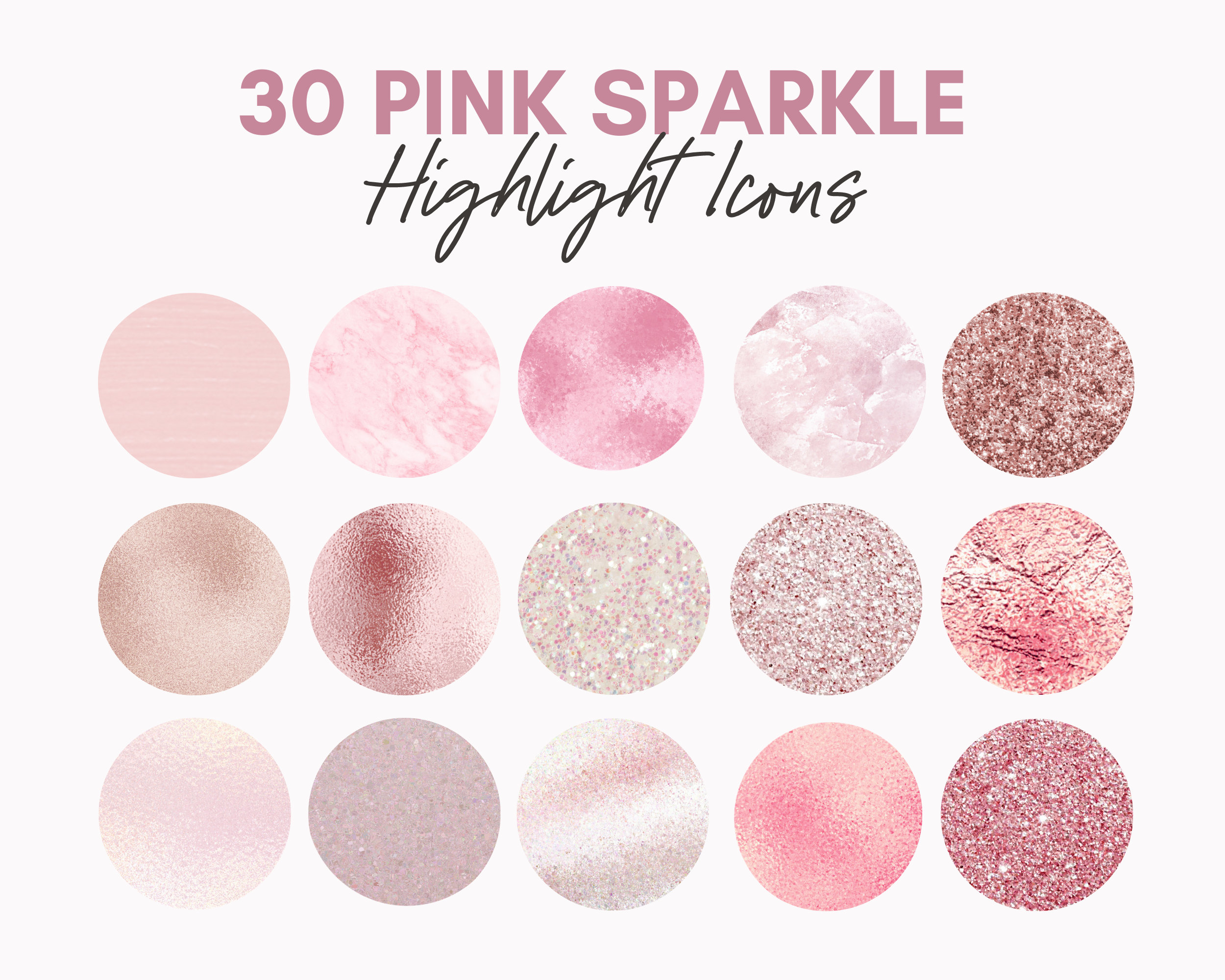 Pink Instagram Highlight Icons Instagram Highlight Icons Etsy