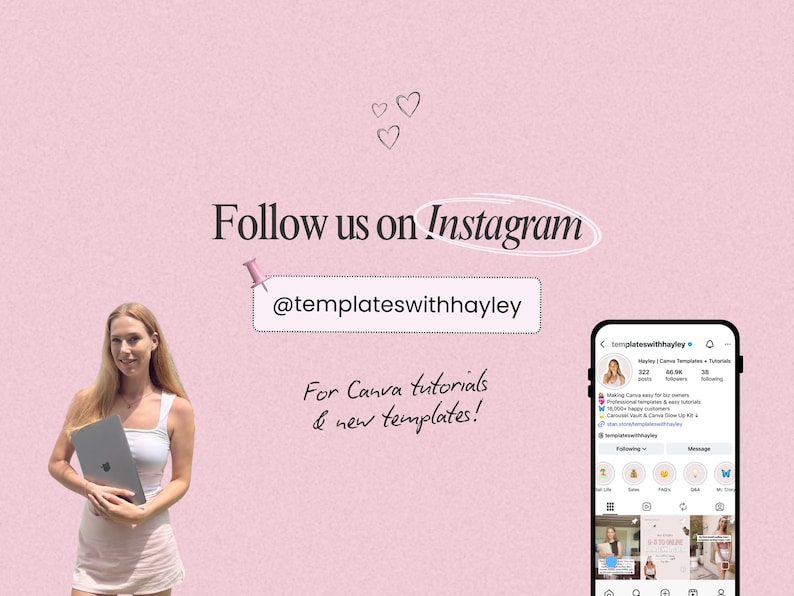 Pretty Ig Posts Girly Instagram Canva Templates Pink Aesthetic, Trendy Instagram Posts ...