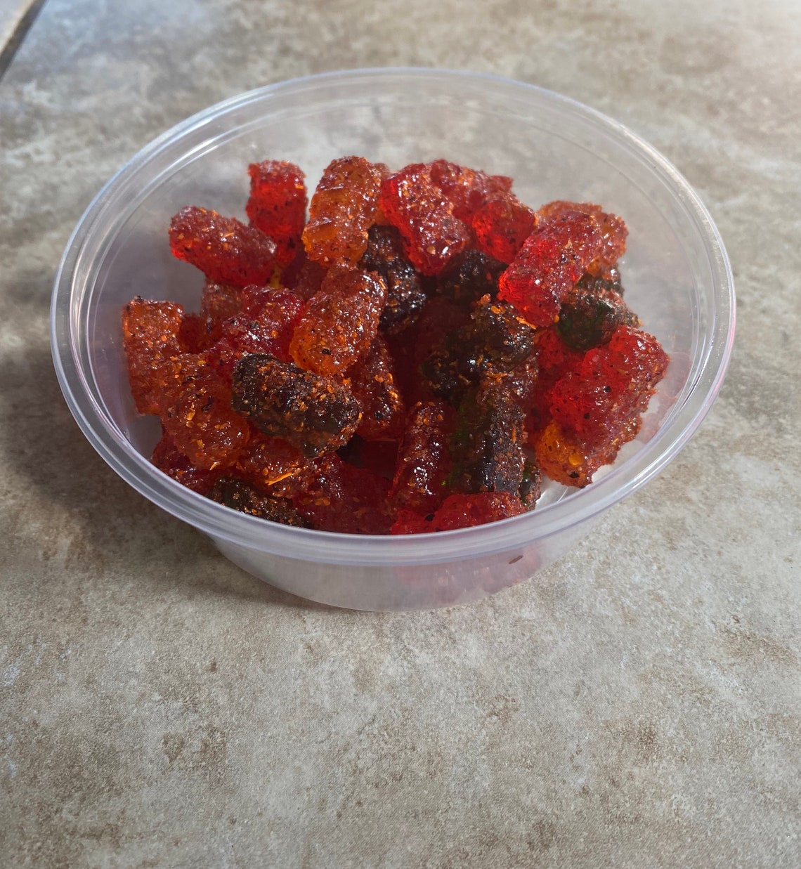 Gummy bear chamoy candy Homemade chamoy candy Etsy.de