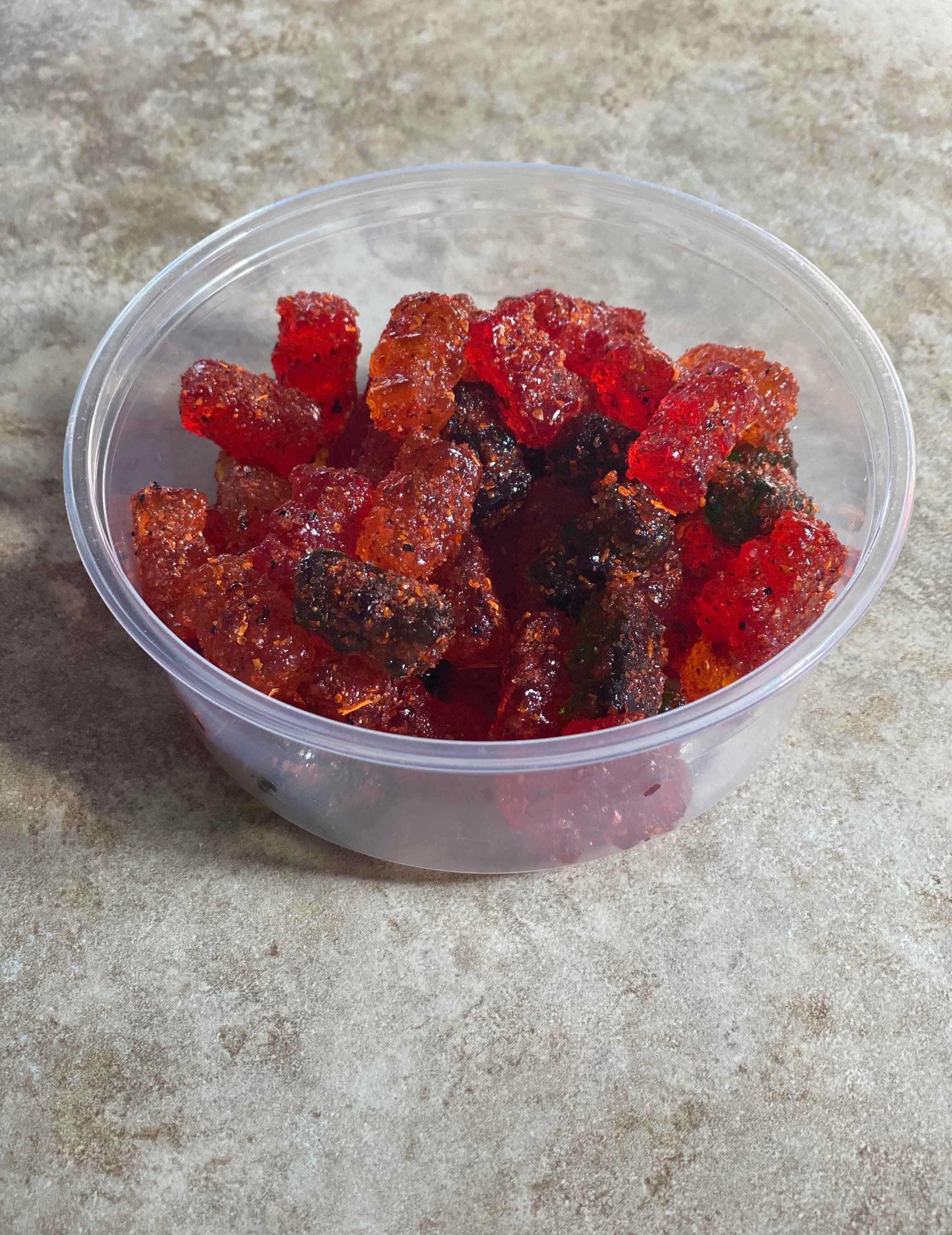 Gummy bear chamoy candy Homemade chamoy candy Etsy