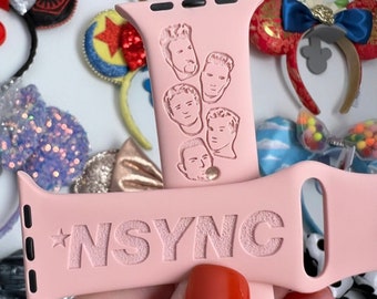 NSYNC inspired watch band manifesting a reunion tour!