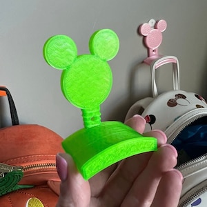 Christmas Mickey Ear Bag Holder, Mickey Mouse Christmas, Disney Ear Wall Display, Christmas Ear Holder Bag Hanger, 3D Printed Wall Hook