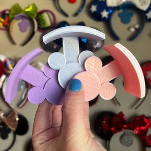 Mickey Mouse Ear Holders, Disney Mouse Ear, Ear Holders, Mickey Minnie Mouse, Headband, Headband Display,