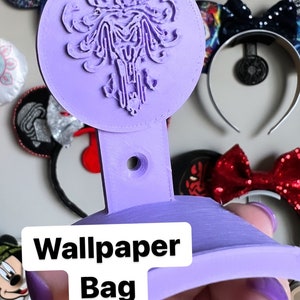 Mouse Ear Wall Hanger, Wall Display for Magic Mouse Ear Headbands and Bags inspired Ear Holder, Any Color Mickey Ear Display