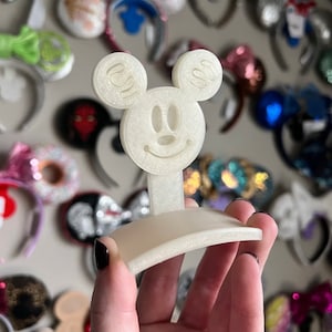 20 Stück Lebkuchen-Ohrbeutel, Weihnachts-Lebkuchen-Maus-Ohrbeutel, Mickey Minnie Maus Ohrhalter, Disney Ohrwand