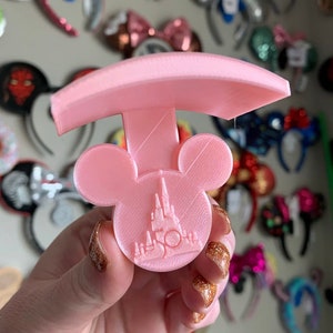 Magic Kingdom Castle inspirierter Ohrhalter, jede Farbe Mickey Ear Display