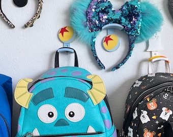 Luxo Ball Pixar Inspired Ear & Bag Hangers for Disney Parks Headbands Backpacks Loungeflys Wall Hook Hangings for Home Office Bedroom