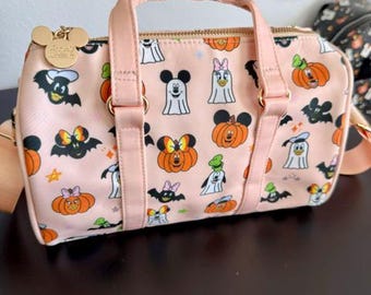 It's Frickin Bats Ghosts Pumpkins Fab 5 Mickey Minnie Daisy Donald Goofy Inspired Halloween Spooky Season Fanny Pack Belt Bag Tote Crossbody