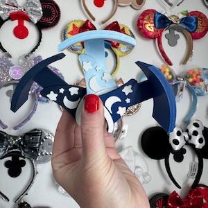 Apprentice Hat Inspired Sorcerer Mickey Mouse Ear Holders, Disney Mouse Ear, Ear Holders, Mickey Minnie Mouse, Headband, Headband Display,