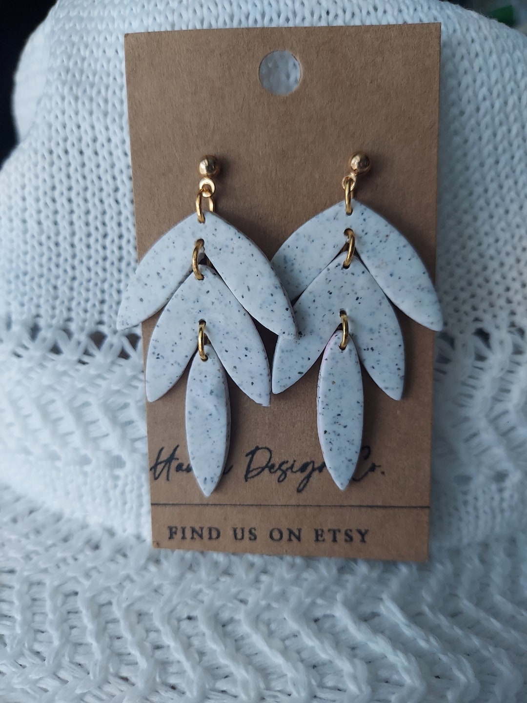 Etsy polymer clay earrings discount
