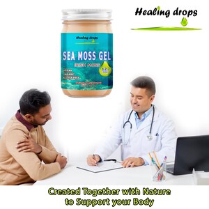 thumbnail image 2 of BioVitalica Organic Dragon Fruit Sea Moss Gel – Irish Moss Raw Superfood, 12 Oz 2 of 4