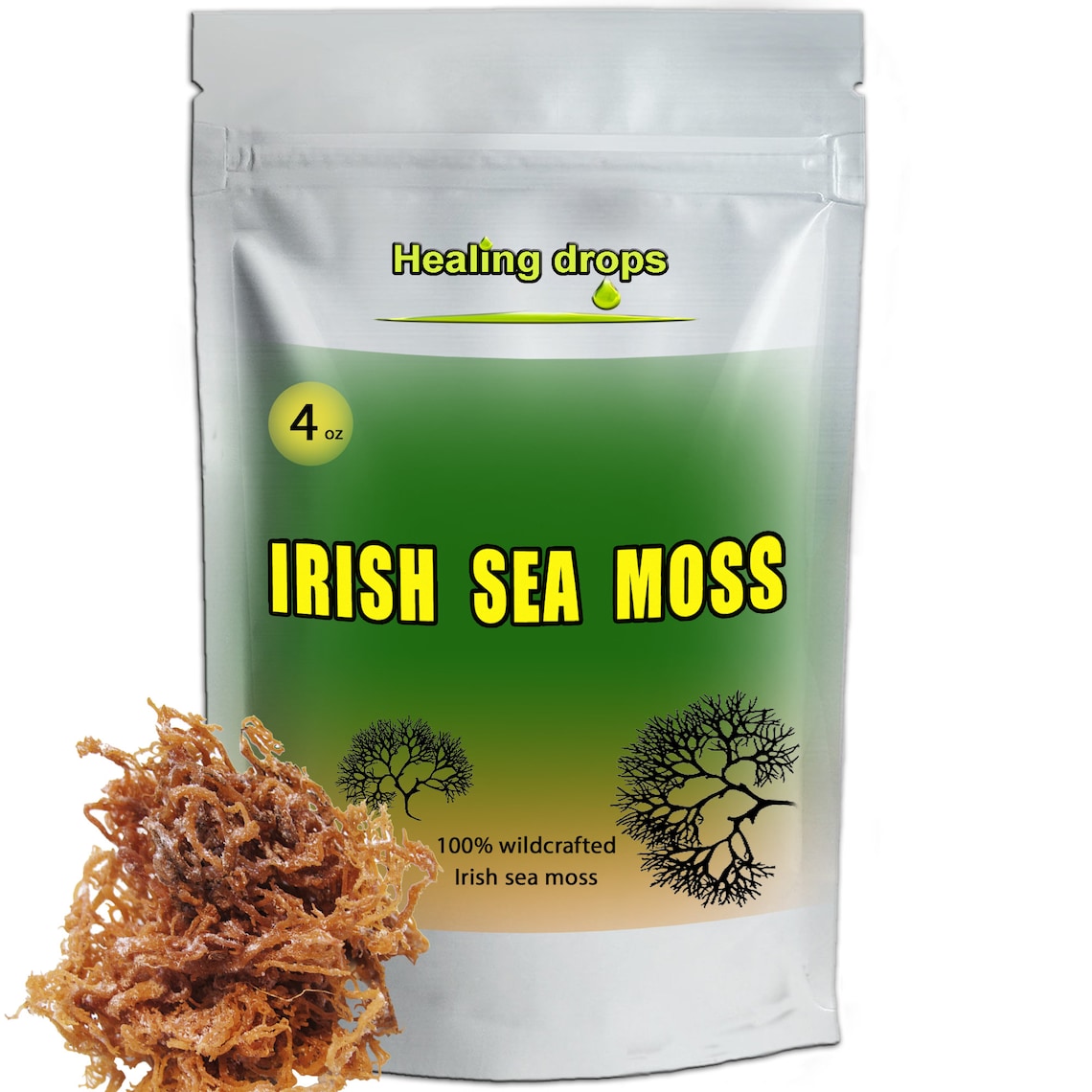 Irish Sea Moss Wildcrafted Sundried good for homemade Gel Etsy