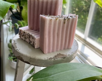 Soap- all natural bar soap with Shea butter, goats milk, home made, moisturizing, scented