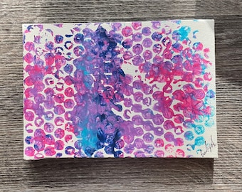 Lisa frank inspired art/ Lisa frank/ abstract painting / canvas art/ unique art/ house warming gift/ gift for her/ painting/ wall art