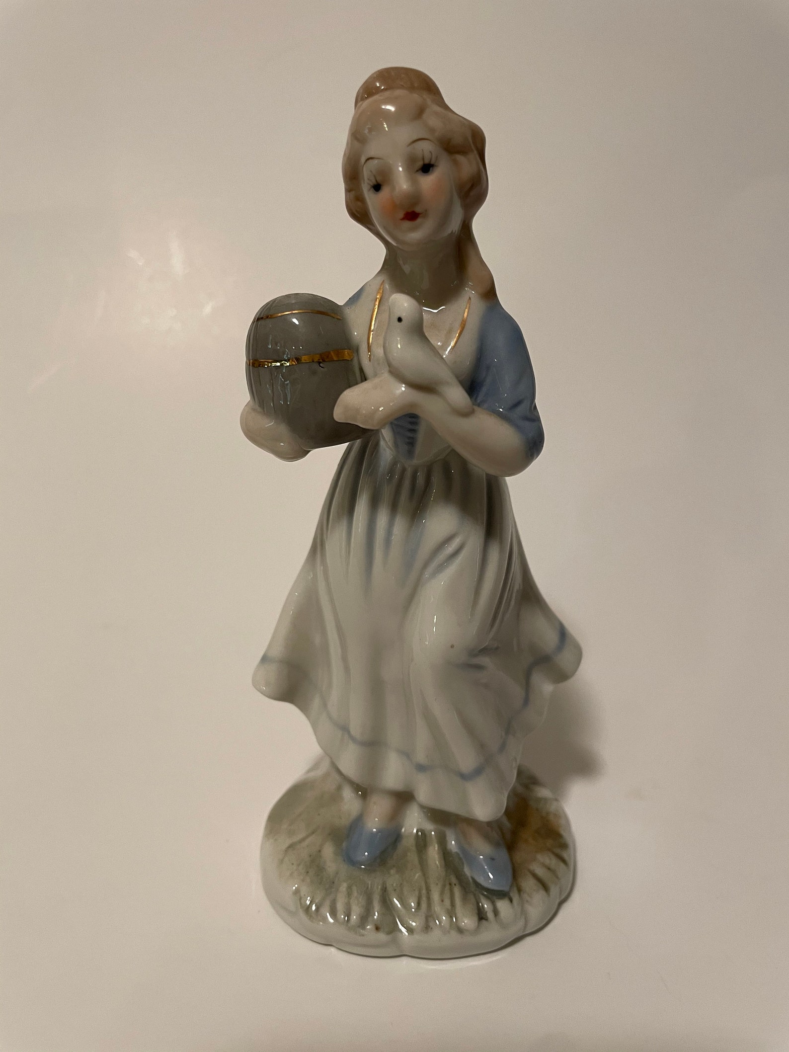 Enesco figurines/ boy and girl/ vintage figurines/age of Etsy