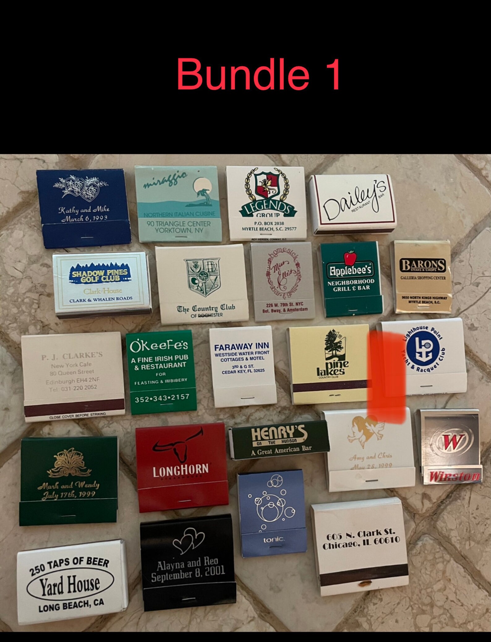 Vintage Matches/ bundles / vintage match book/ matches/ Etsy