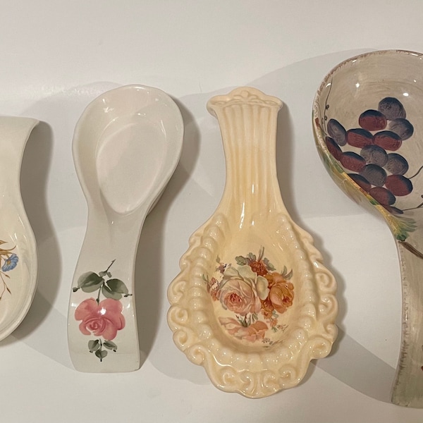 Vintage Spoon Rest Etsy
