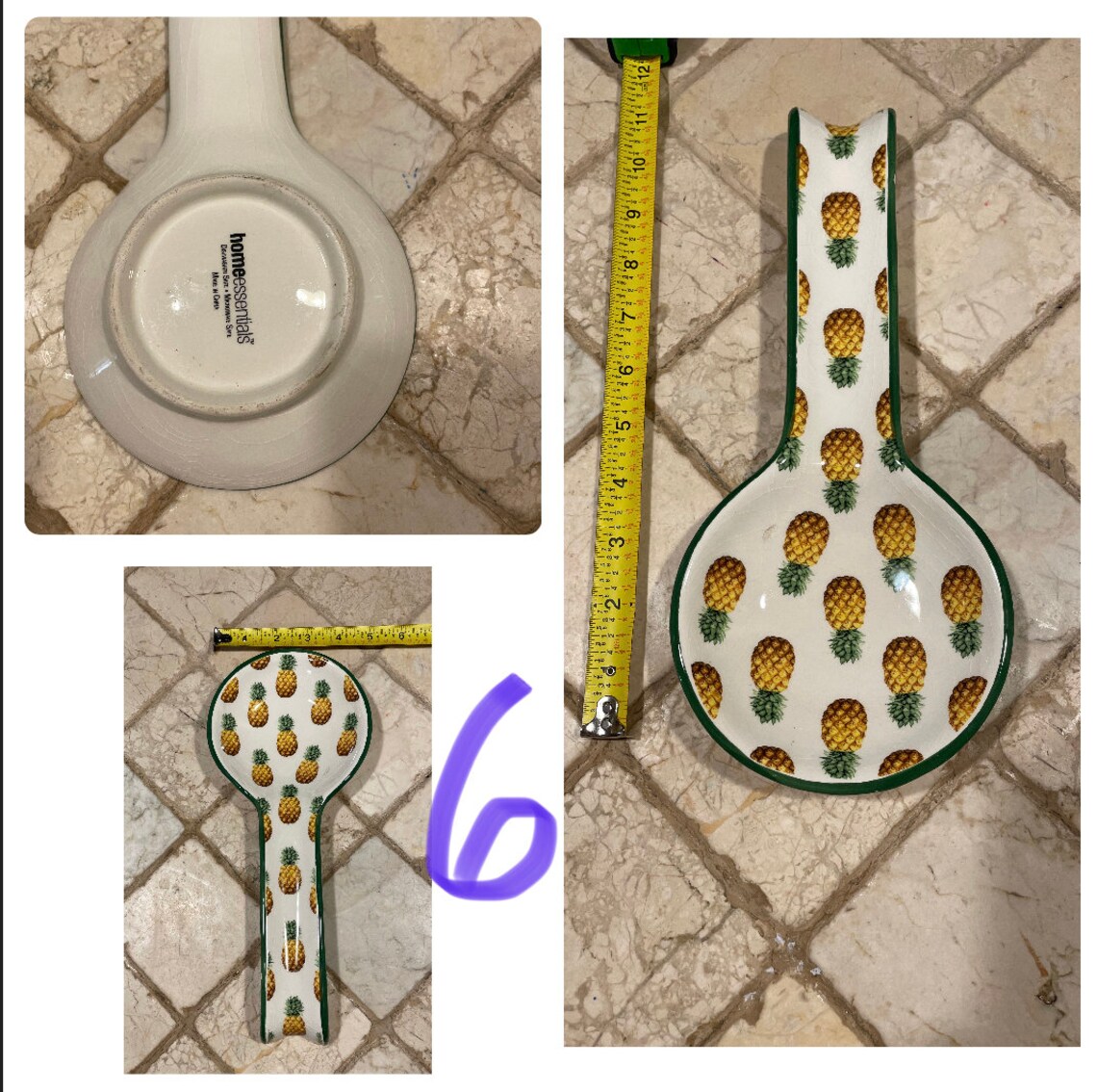 Spoon Rests/ Vintage Spoon Rests/ Ceramic/ Kitchen Ware/ Unique Spoon