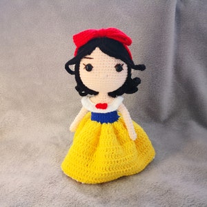 Disney Princess crochet doll | Snow white | Amigurumi |  princess doll |  crochet doll | toy |  cute doll | handmade |