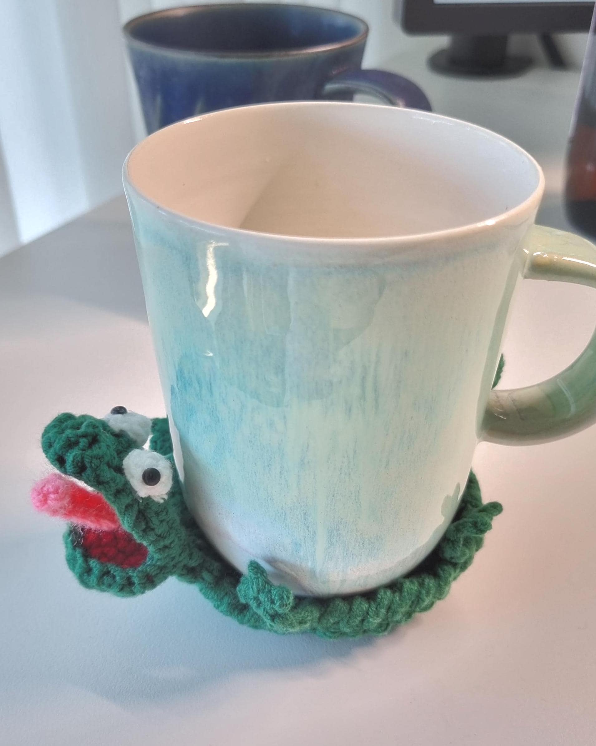 HoppersのTomにインスパイアされた、かぎ針編みのトカゲの楽しい