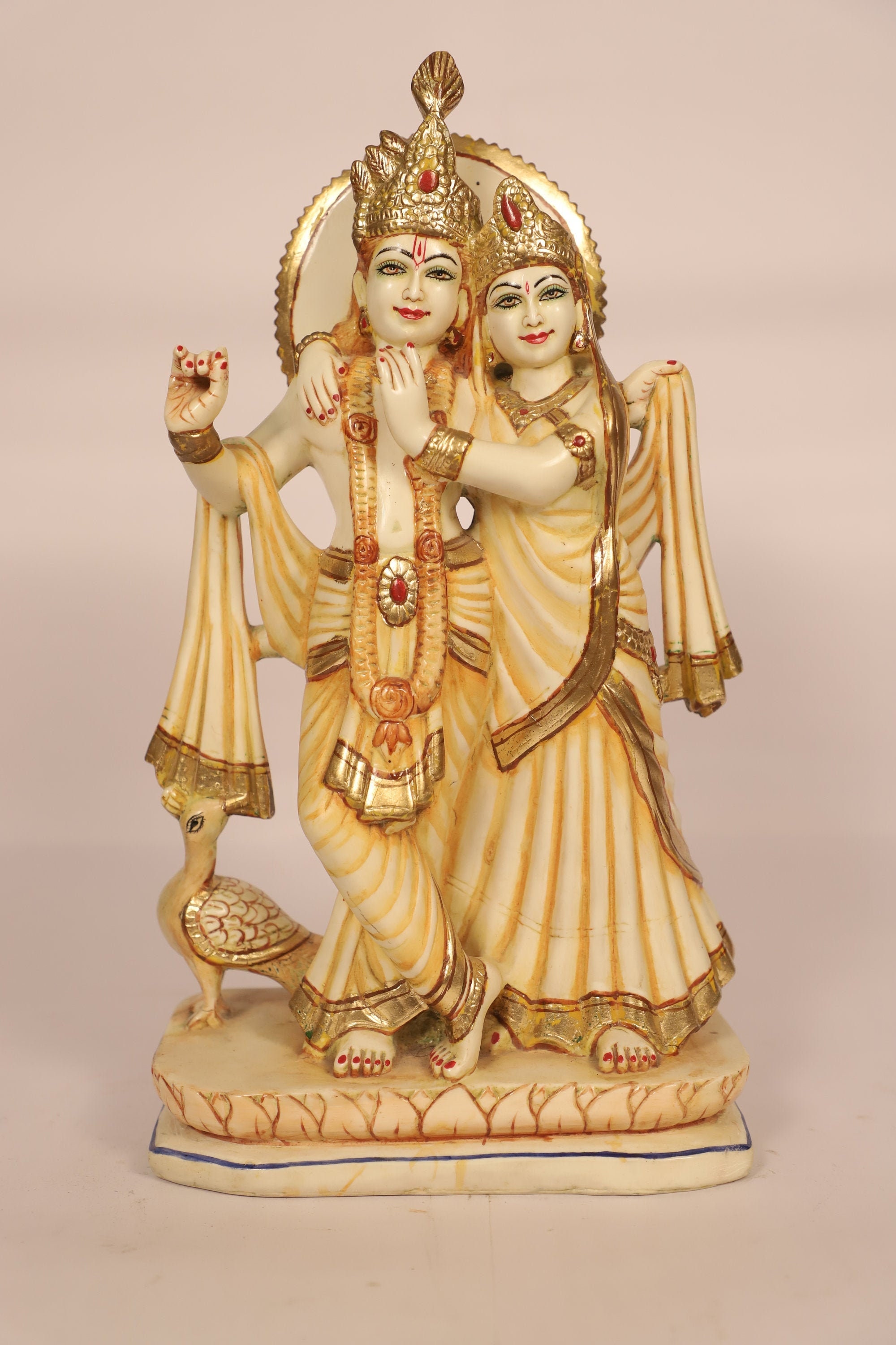 Radha Krishna Statue Narayan Hari Statue God of love | Etsy