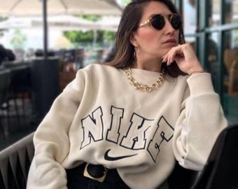 nike old school hoodie