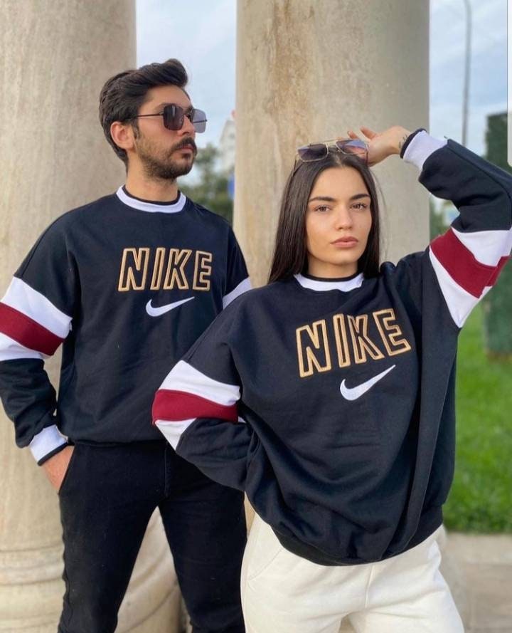 couple nike hoodies
