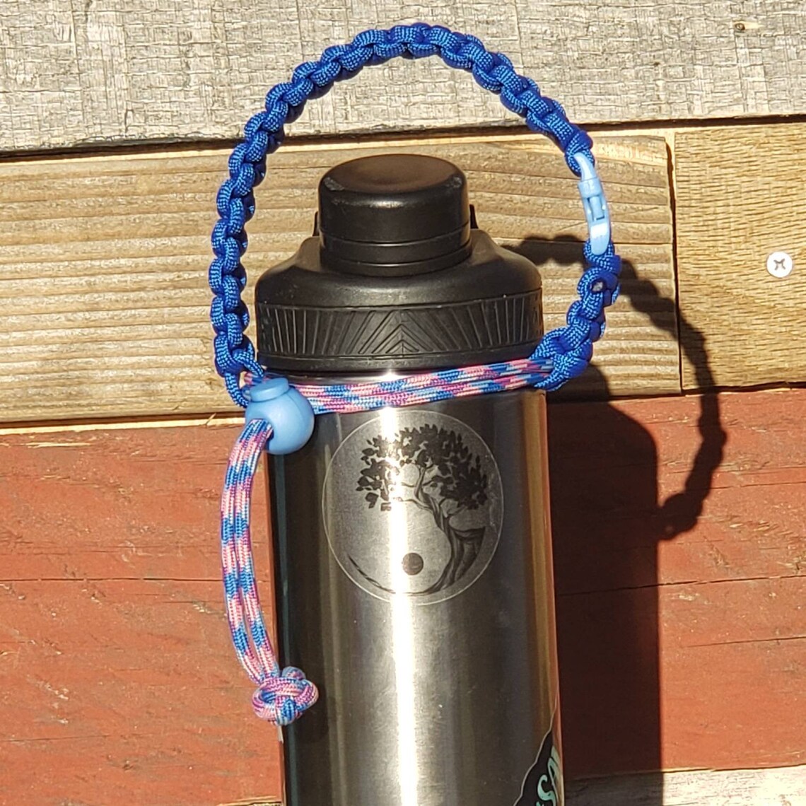 Paracord water bottle handle Etsy