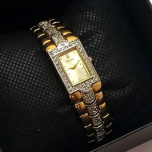 Bulova Rectangular Etsy Canada