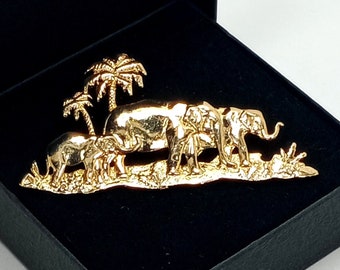 Spilla Natalizia Jonette Jewelry 'NOEL' Con Ornamento - Oro E Argento In Peltro - Vintage USA