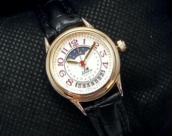 Vintage FADED GLORY Quartz Silver Tone Time Date Moon Phase Women's Wrist  Watch Working - Etsy Canada