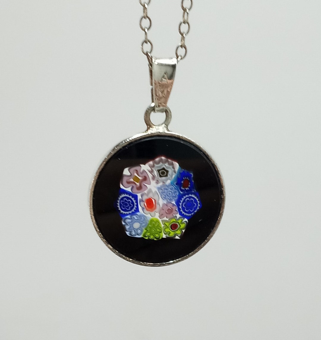 ヴィンテージ サイン入り AMV ムラーノ ミッレフィオーリ スターリング