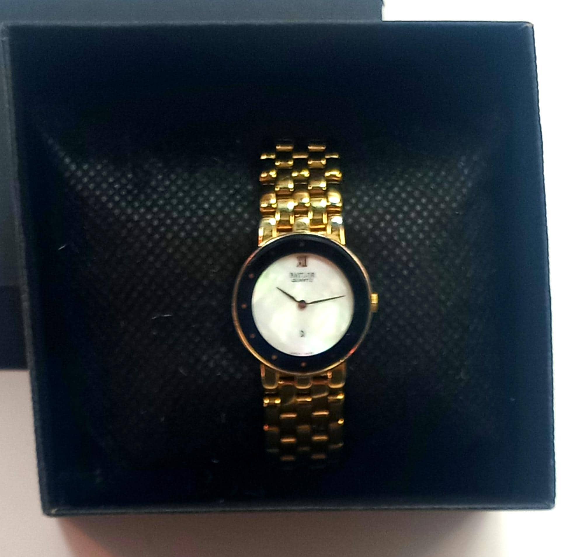 Vintage BAYLOR Women’s 25mm Swiss Quartz Watch 7Jewls Gold Black Diamond Jubilee il_fullxfull.6632608080_ao2s.jpg main image 4