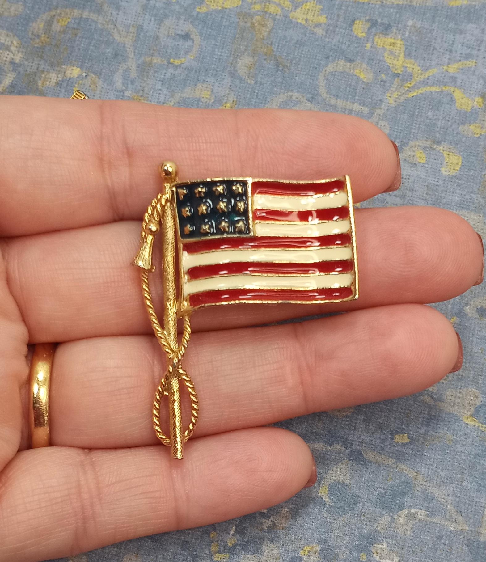 DISNEY MICKEY MOUSE Patriottico USA I Love America Swarovski Spilla - Foto 7